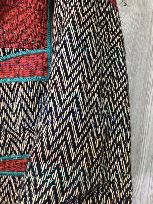 Mieko Mintz Jacket Size Medium Quilted Reversible pre-owned